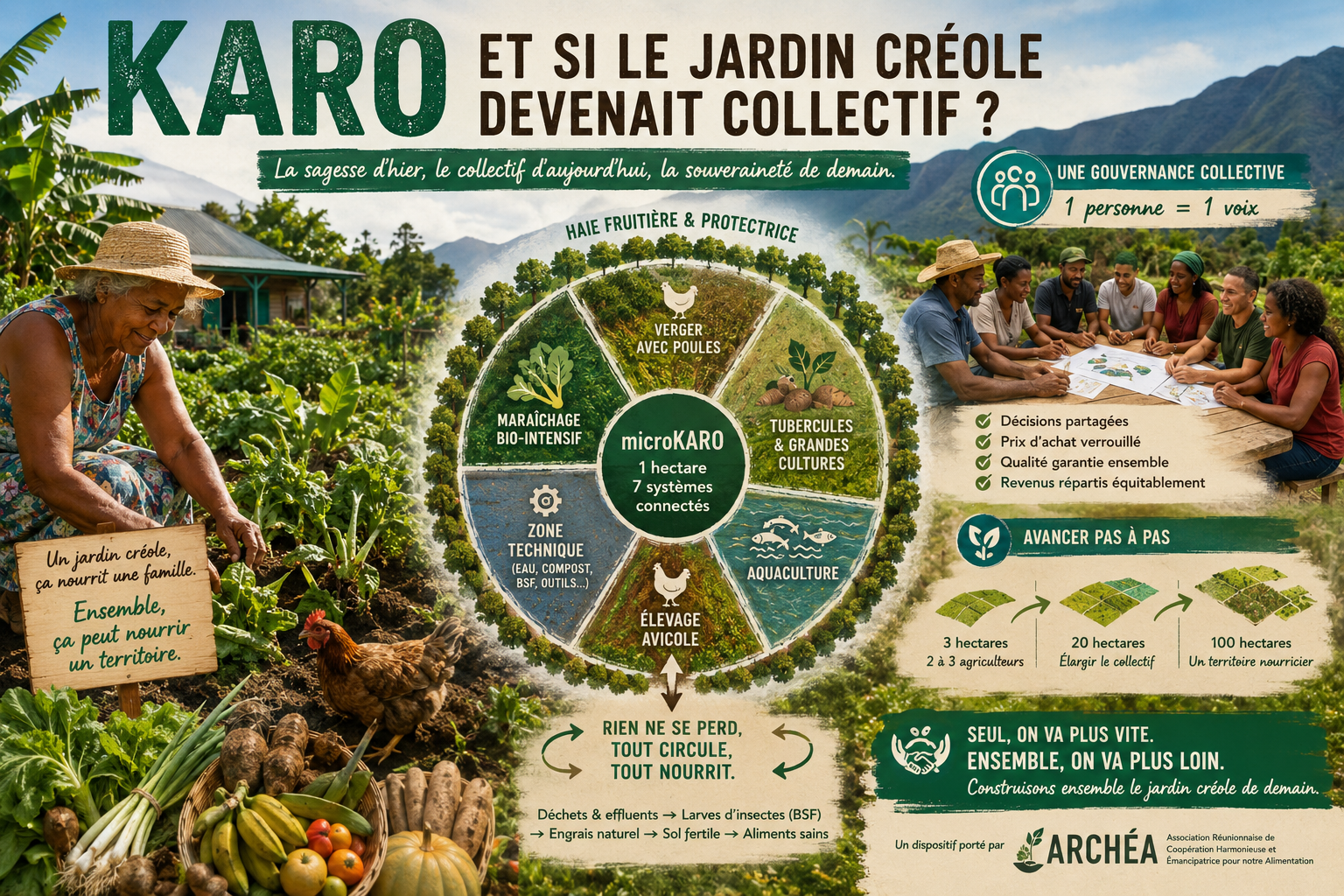 KARO : et si le jardin créole devenait collectif ?